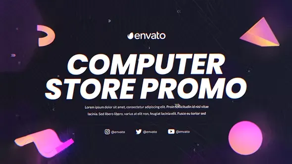 Videohive Computer Store Promo 43833311