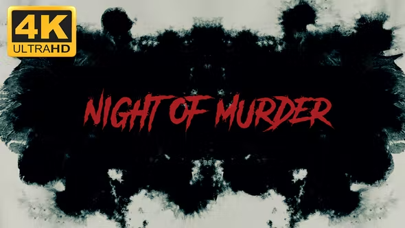 Videohive Night Of Murder - Trailer Titles 27062414