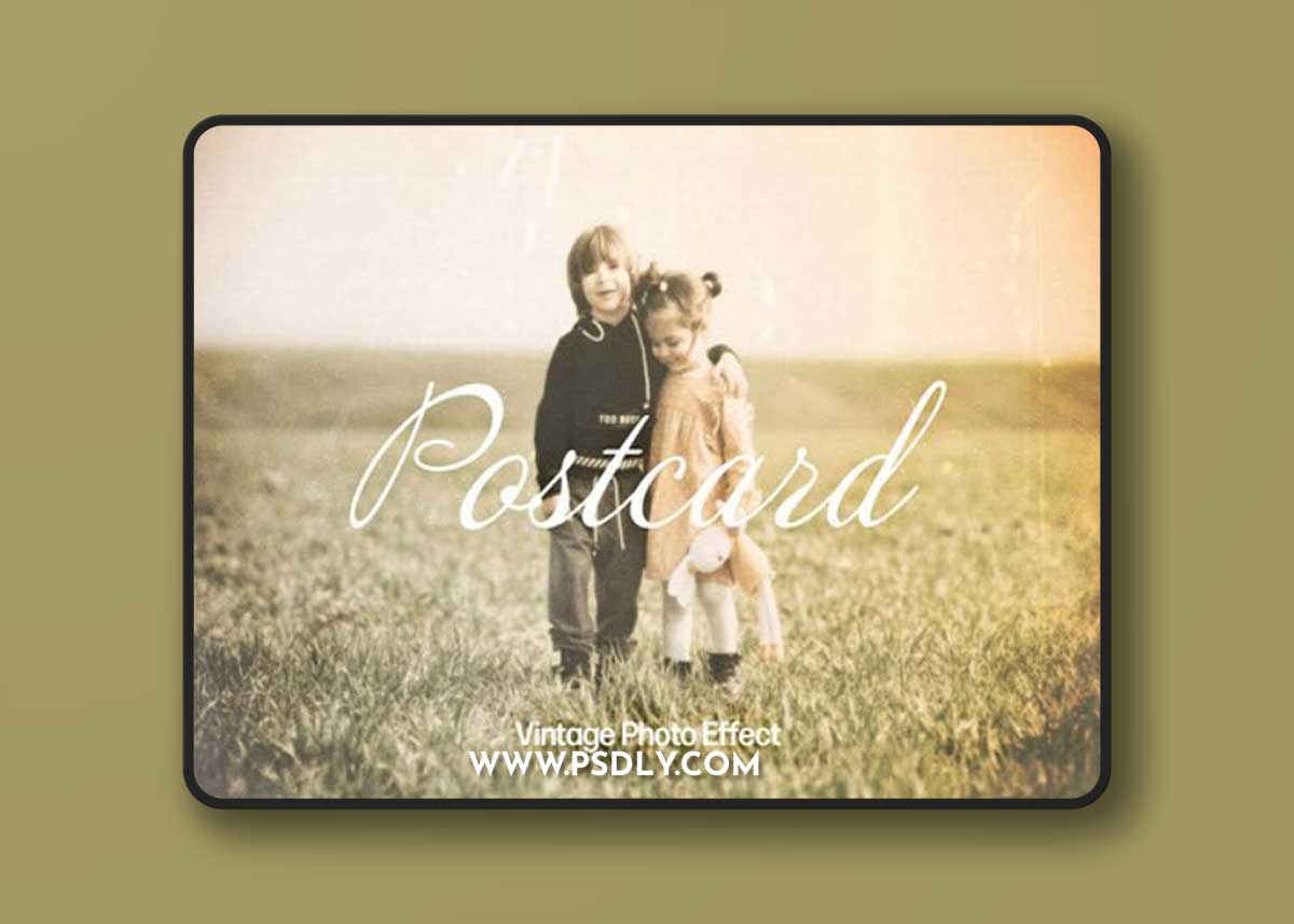 Vintage Photo Effect for Photoshop