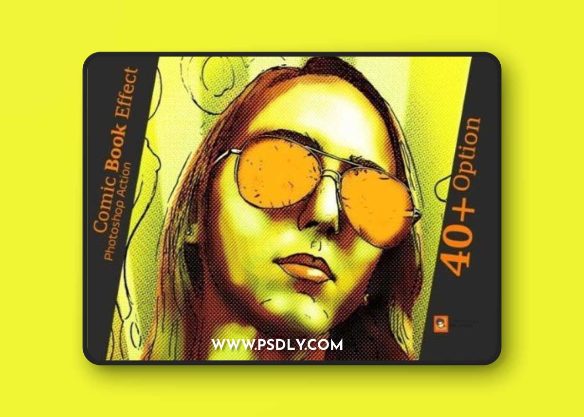 Comic Book Effect Photoshop Action