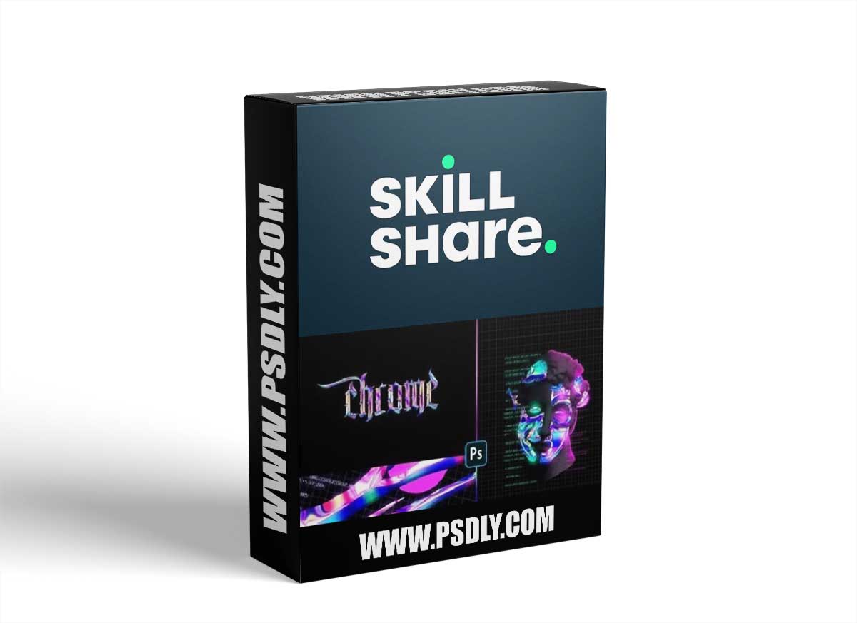 Gradient Chrome Effect Experiments in Photoshop