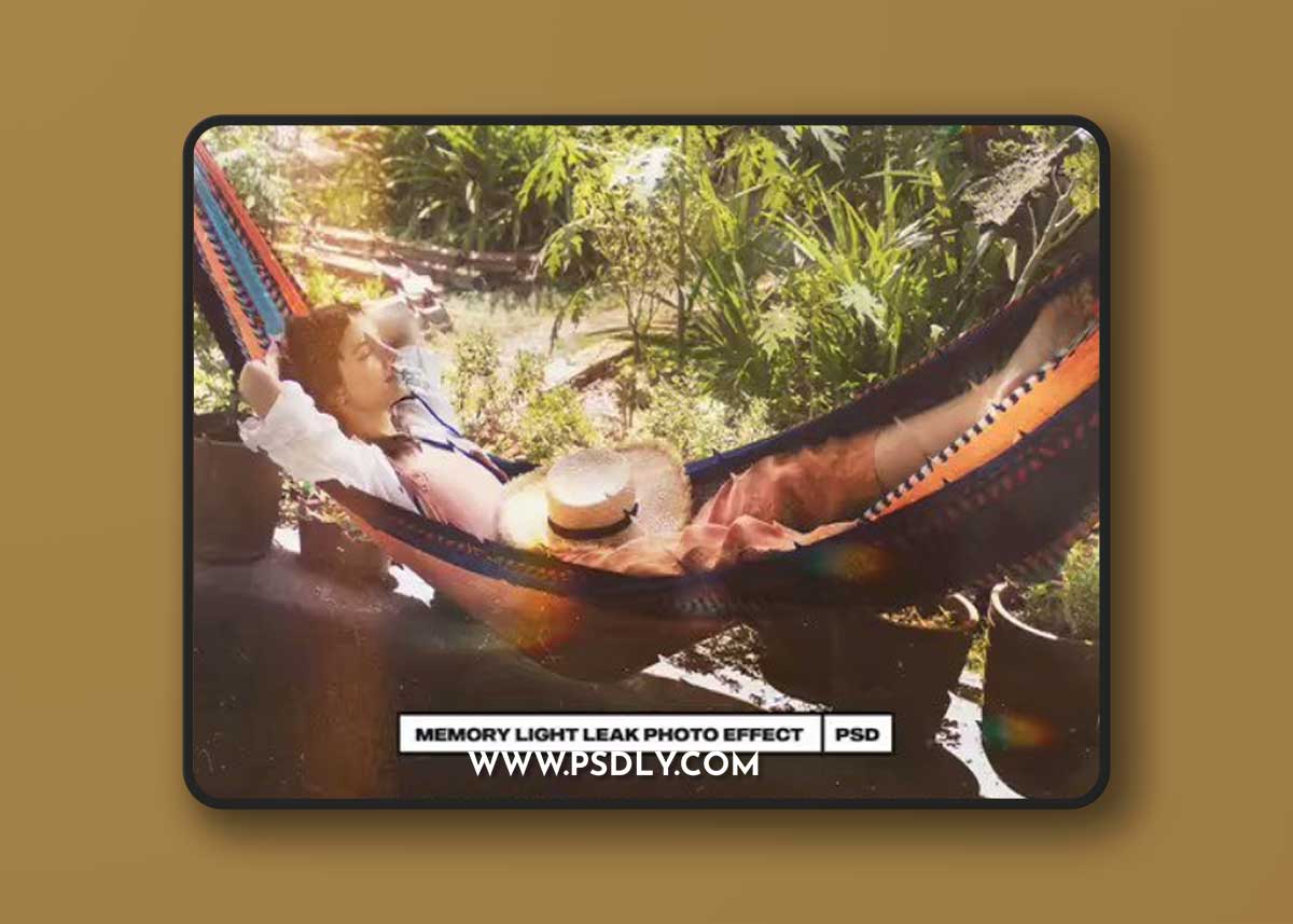 Memory Light Leak Photo Effect