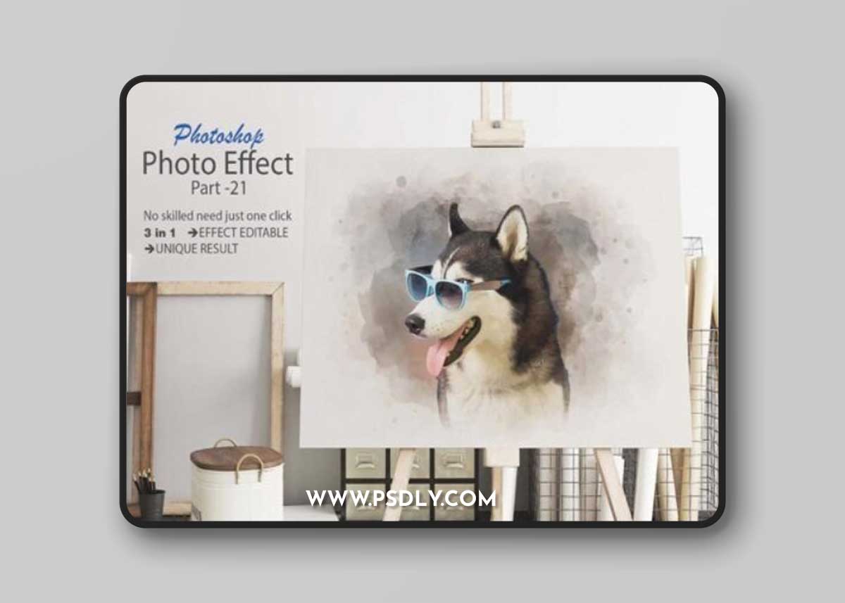 Realistic Painting Photo Effect