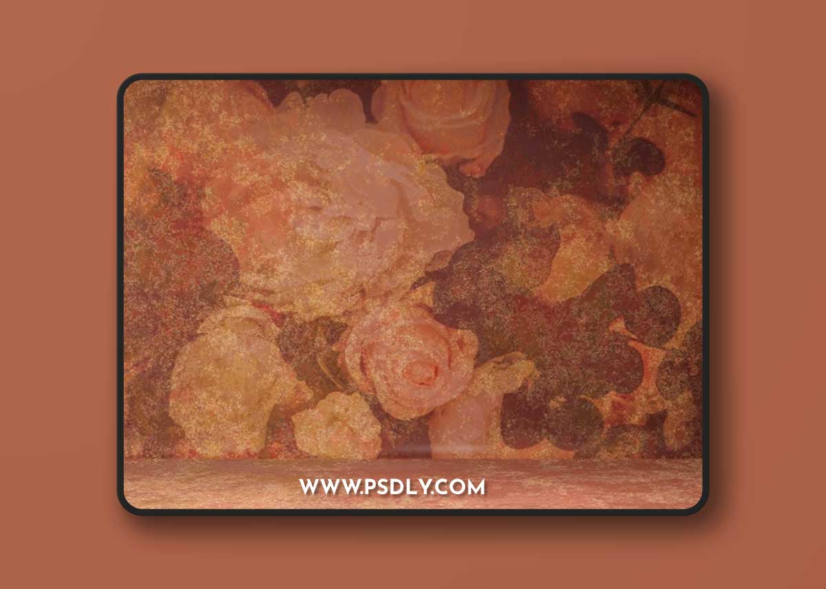 Rustic Roses Digi Studio Background