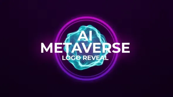 Videohive AI Metaverse Logo Reveal 43900790