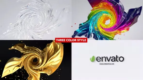 Videohive Cloth logo reveal 3 style 43404997