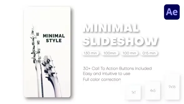 Videohive Minimal Slideshow - Instagram Reels, TikTok Post, Short Stories 43990518