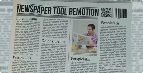 Videohive Newspaper Tool 13002554