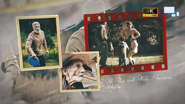Videohive Old Films and Photo Memories Slideshow 44363786