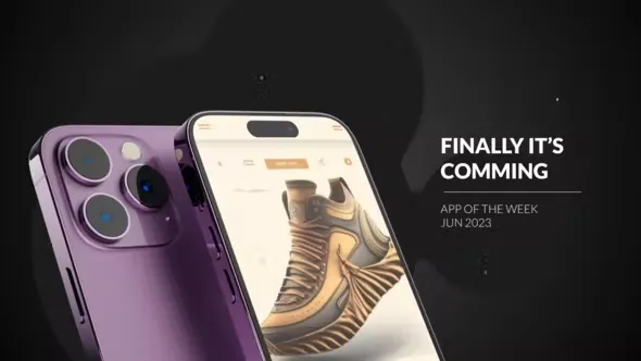 Phone 14 Pro App Presentation Mockup