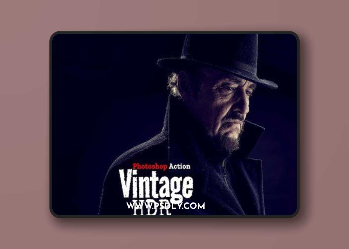 Vintage HDR - Photoshop Action