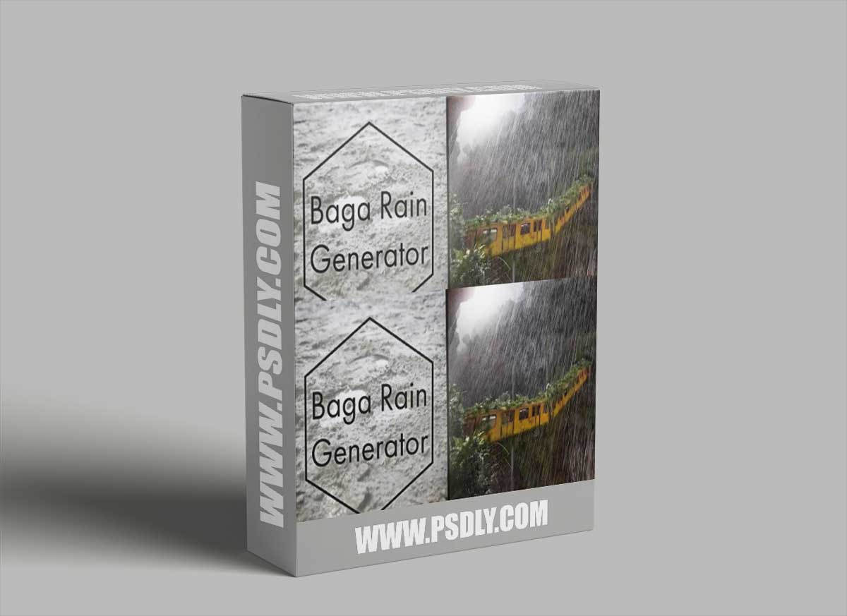 Blender Plugin - Baga Rain Generator