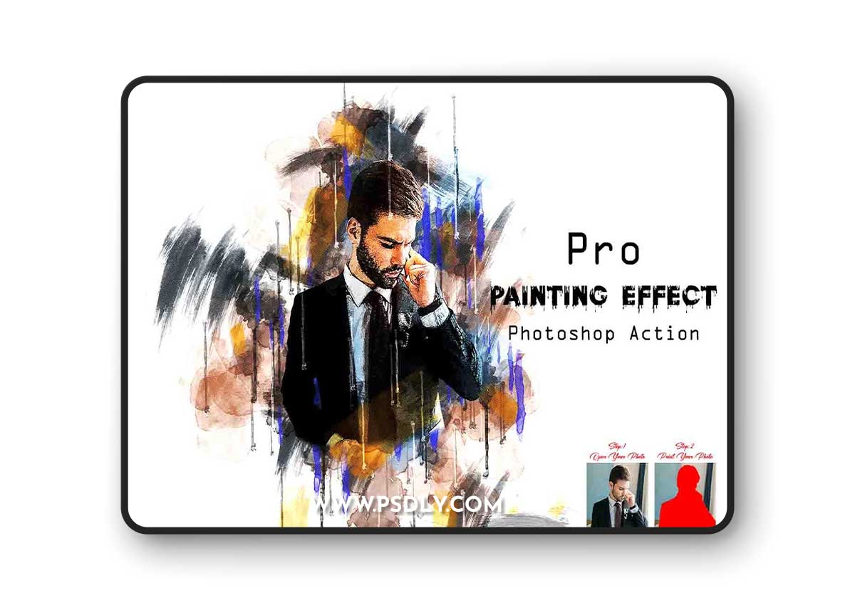 CreativeMarket - Pro Painting Effect Photoshop Action 14485324