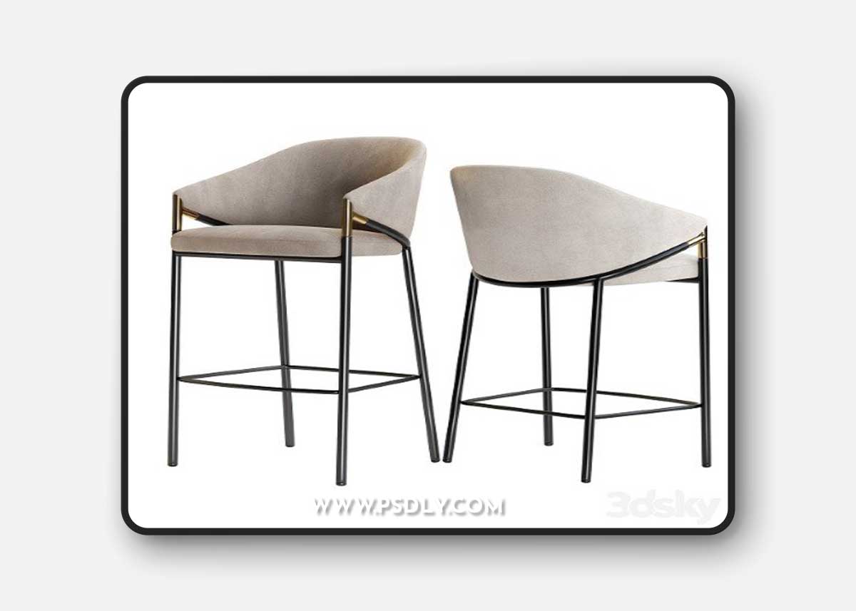 Euler Counter & Bar Stool