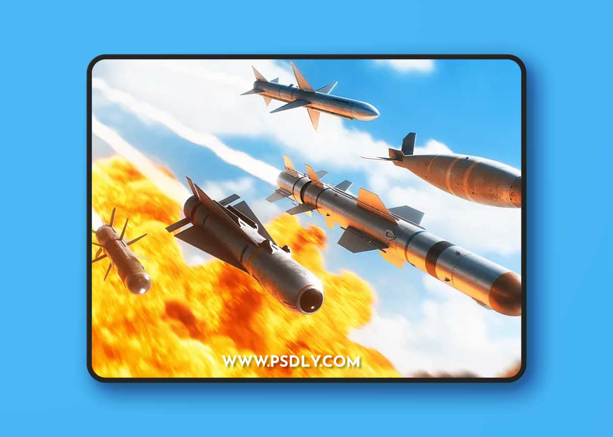 Footagecrate - Production Crate Missiles