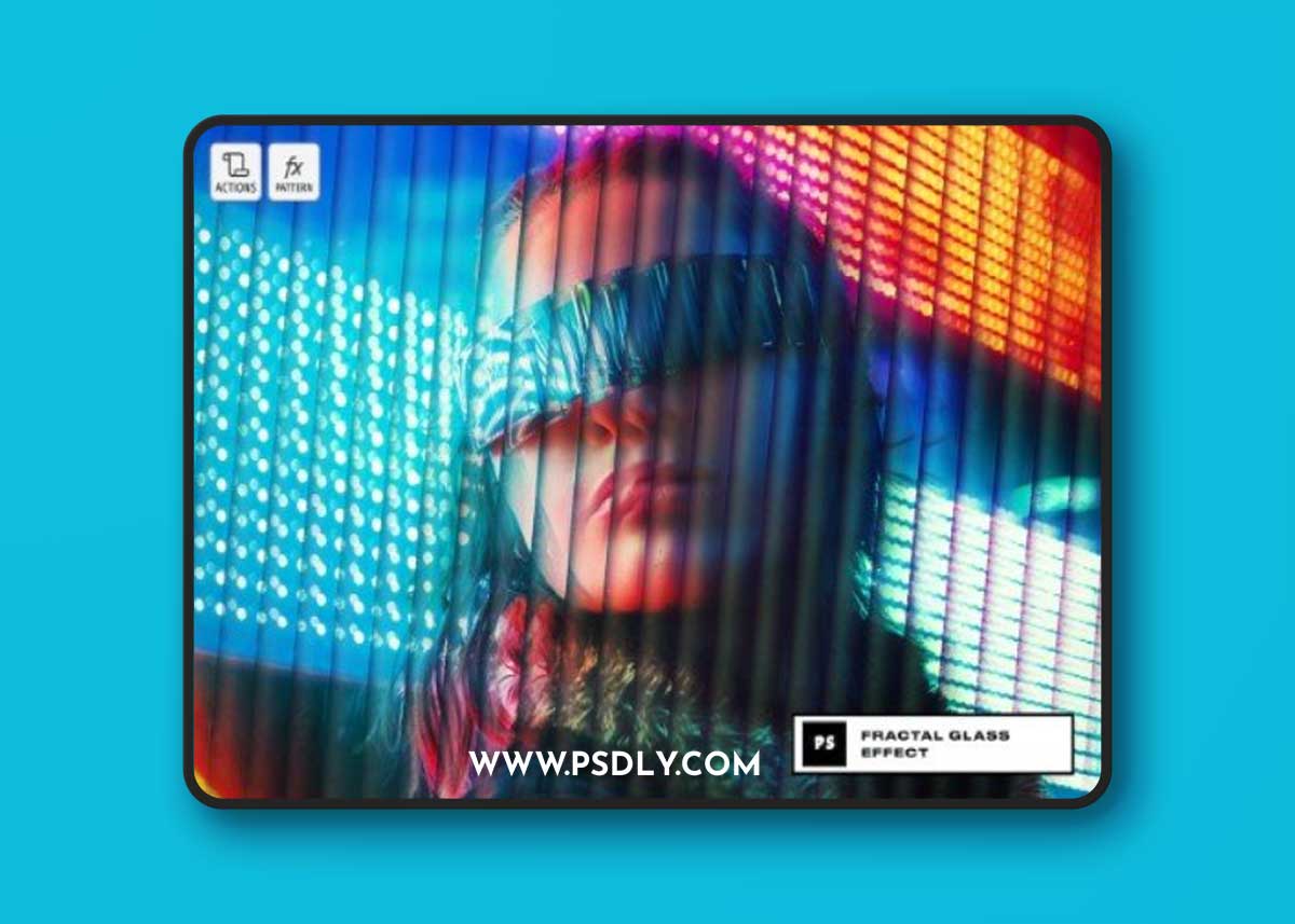 Fractal Glass Effect