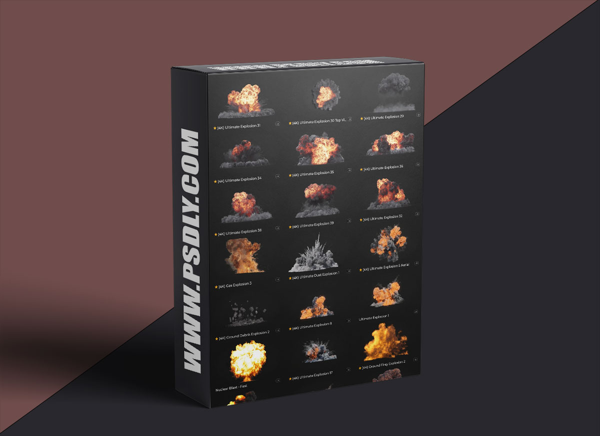 Production Crate Ground Explosions Vol (1-3)