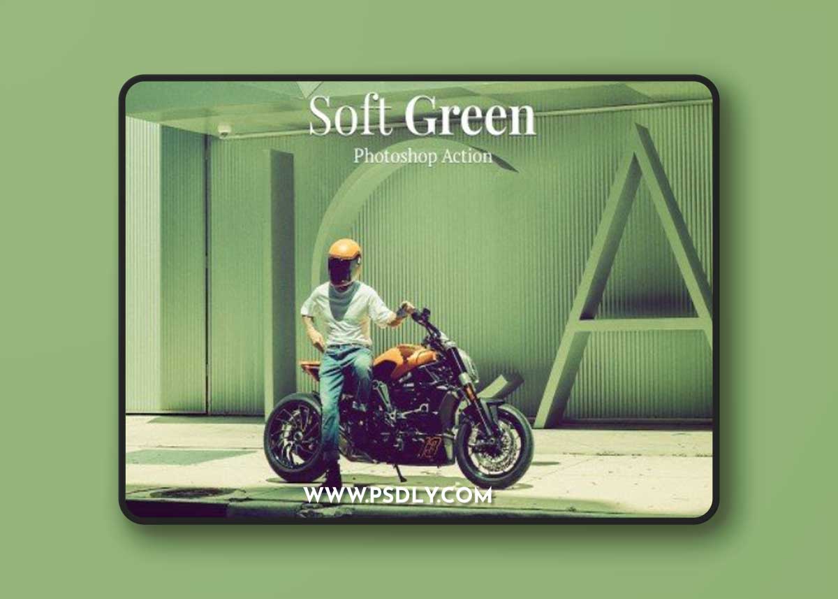 Soft Green - Photoshop Action