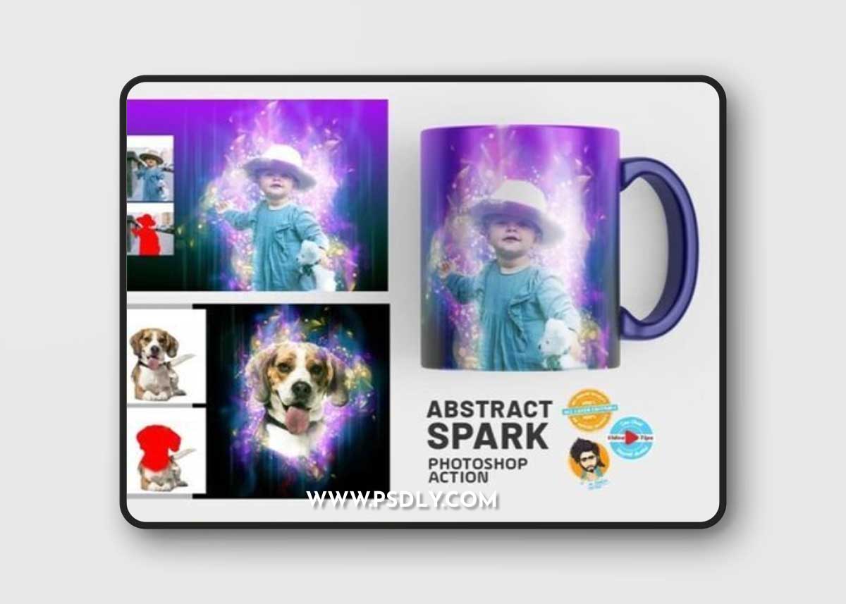 Spark Photoshop Action