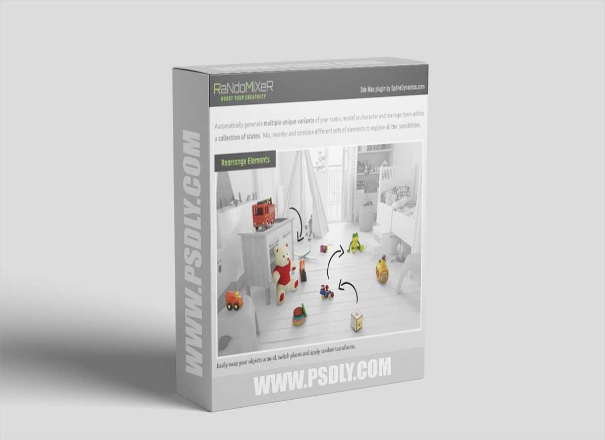 Spline Dynamics - RandoMixer 1.02 for 3ds Max
