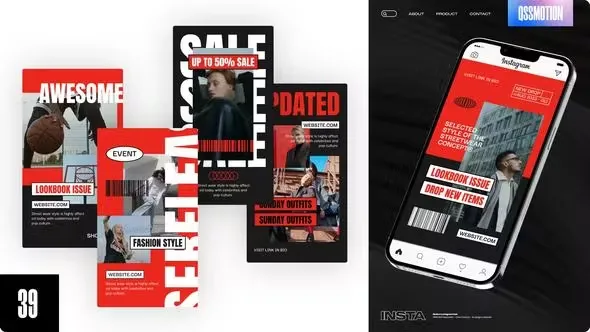 Videohive Halo Fashion Instagram Stories 44694807