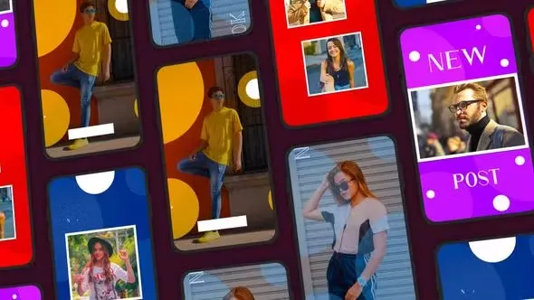 Videohive Instagram Story And Post Minimal Frames 45064641