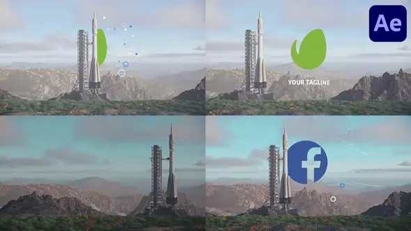 Videohive Rocket Logo for After Effects 44631898