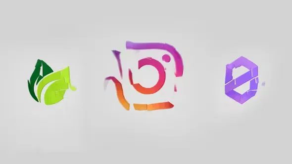 Videohive Simple Folding Logo 44769620