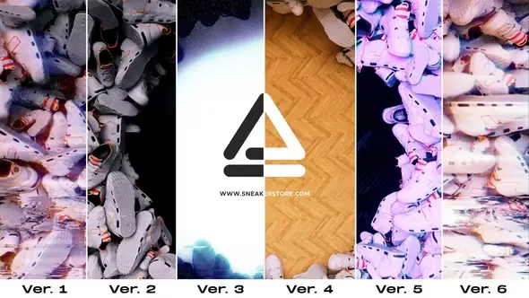 Videohive Sneakers Logo Reveal 44932653