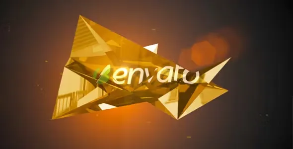 Videohive Spiky Glass Logo Reveal 3476942