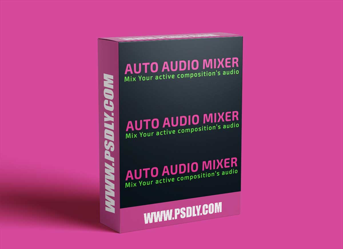 Aescripts Auto Audio Mixer v1.0.1 Win/Mac