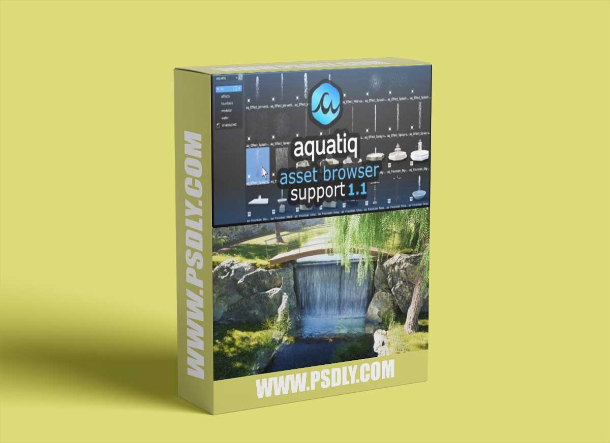 [Blender] Aquatiq 1.1.2 - Water Library Addon