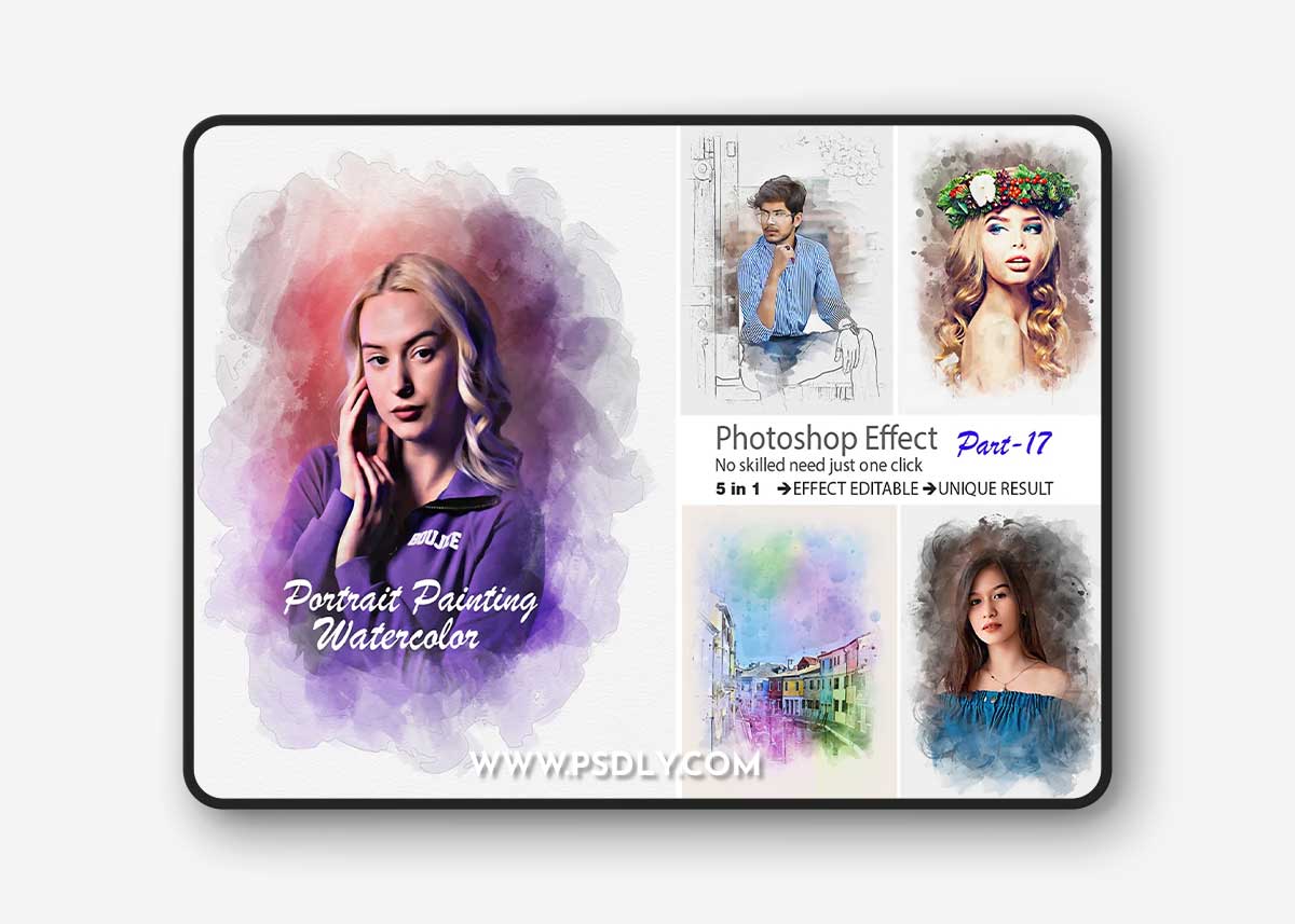 Creativemarket - Canvas Art Photo Effect 10985149