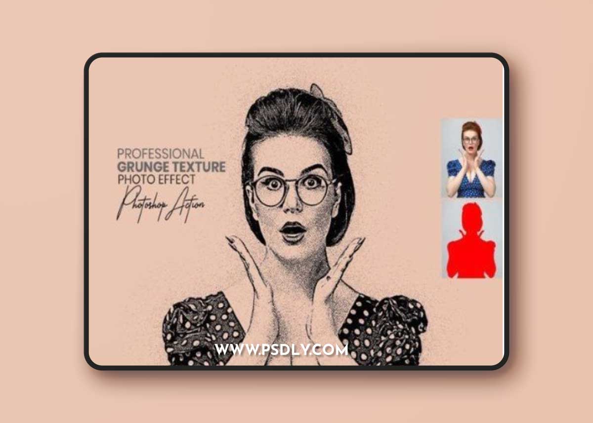 Grunge Texture Photo Effect