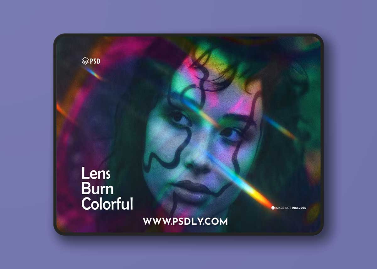 Lens Burn Colorful Photo Effect