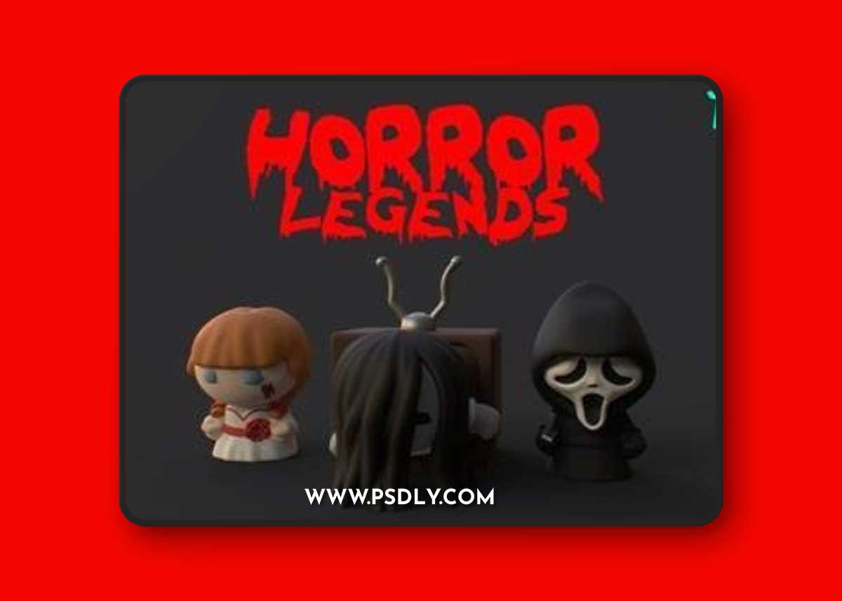 PlaKit - Horror Legends – 3D Print Model