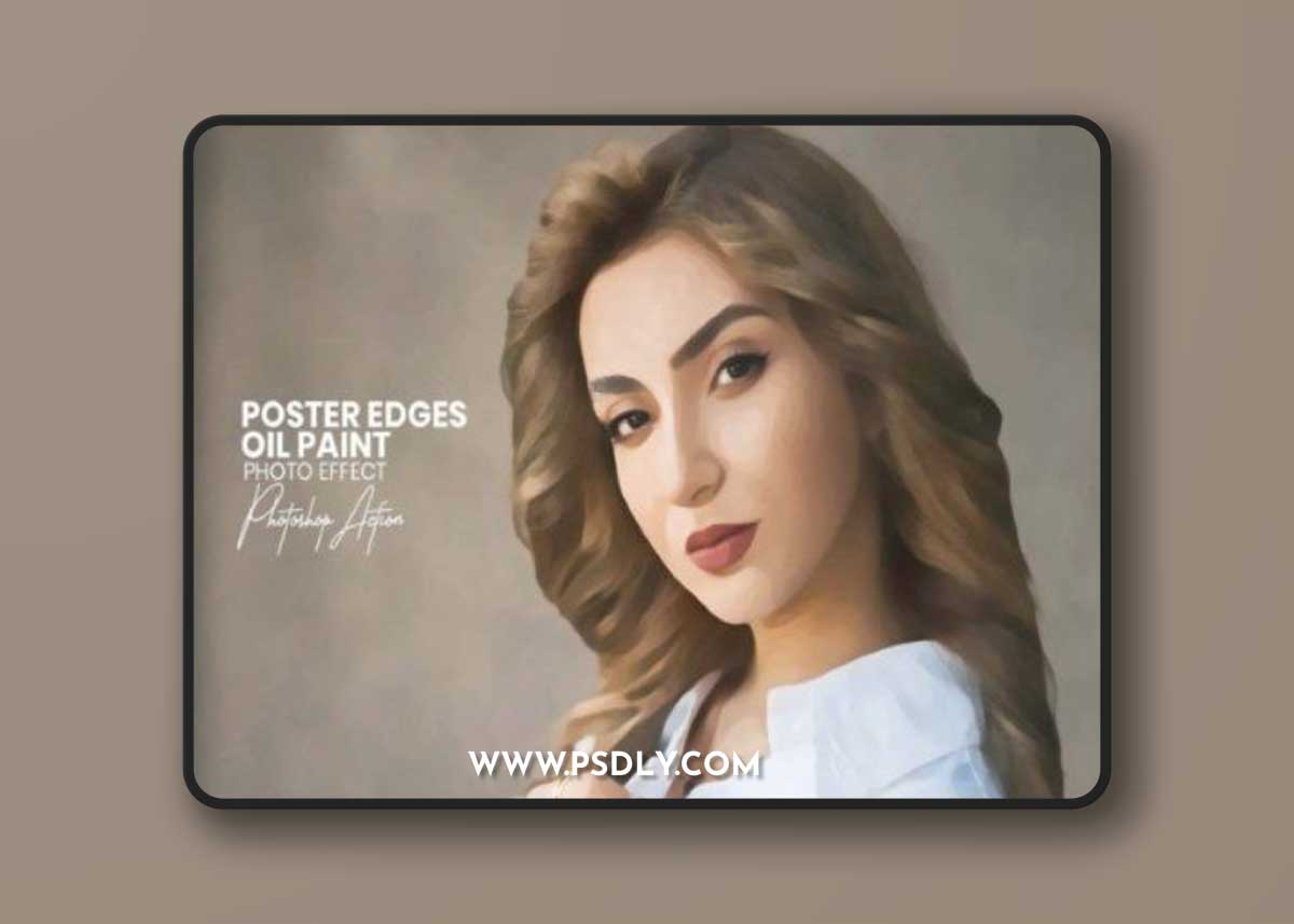 Poster Edges Oil Paint Photoshop