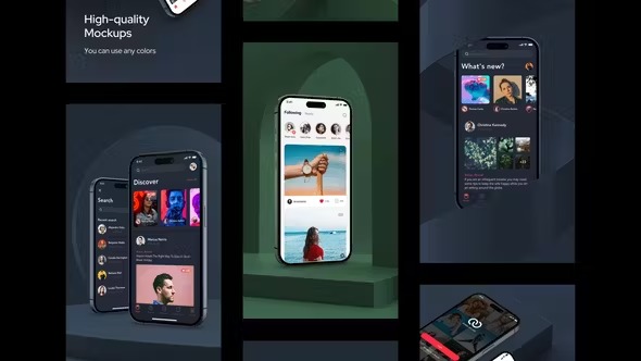 Videohive App Mockup Instagram Stories 45426380