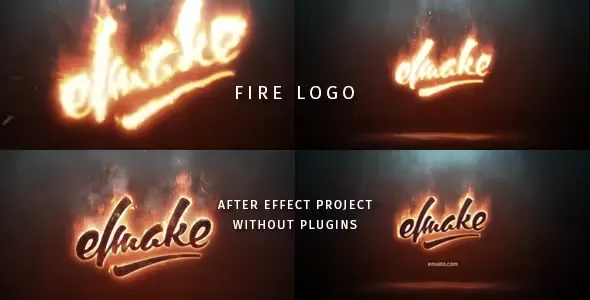 Videohive Fire Logo 19209644