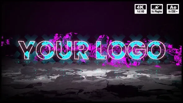 Videohive Glitch Logo Animation 45519226