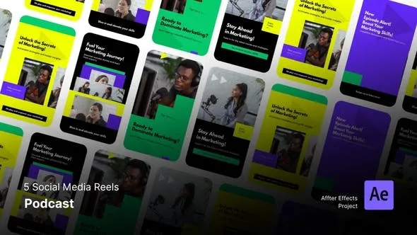 Videohive Instagram Reels - Podcast Promo 45682016