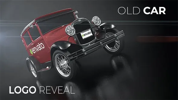 Videohive Old Car Logo Reveal 21237454