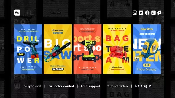 Videohive Shopping Instagram Stories 45457404