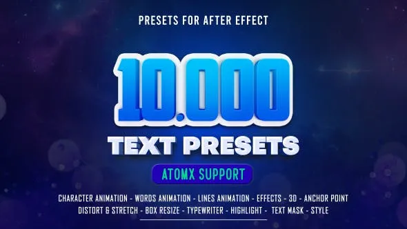 Videohive Text Presets 45231394