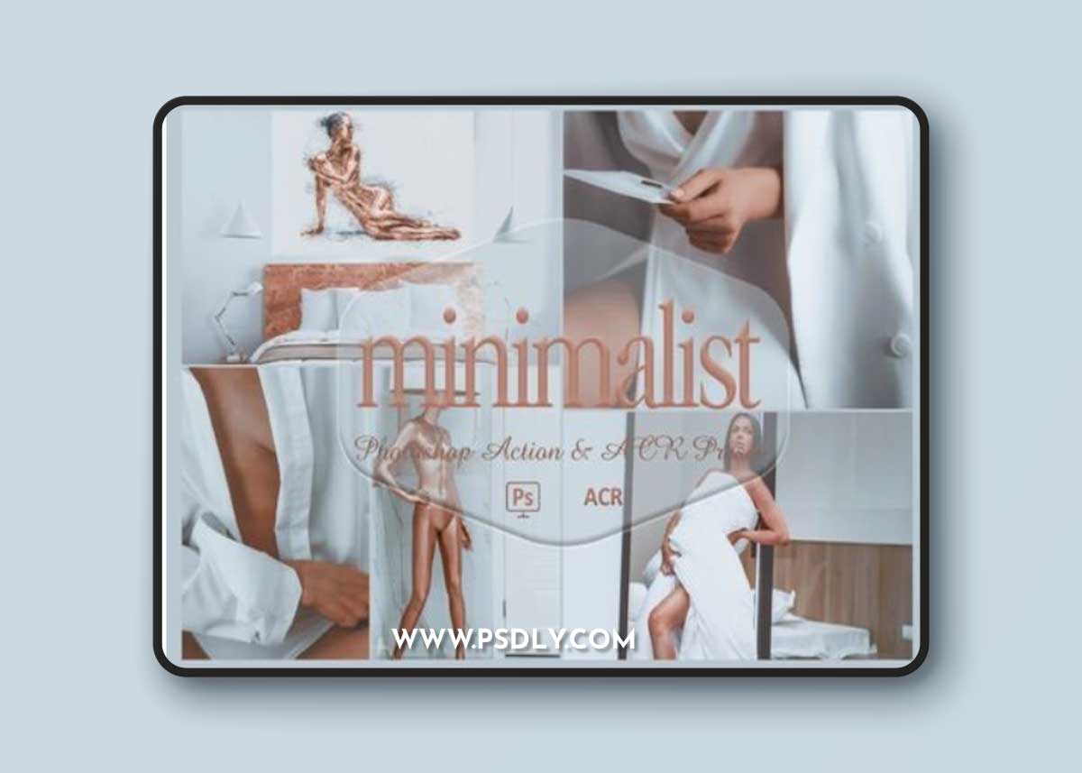 10 Minimalist Photoshop Actions and ACR