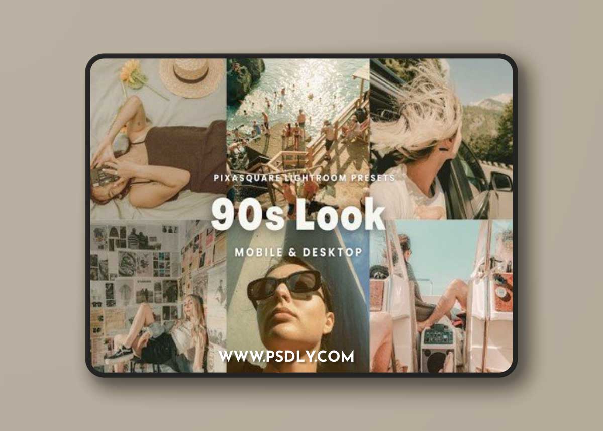 90s Vibe Look Lightroom Presets