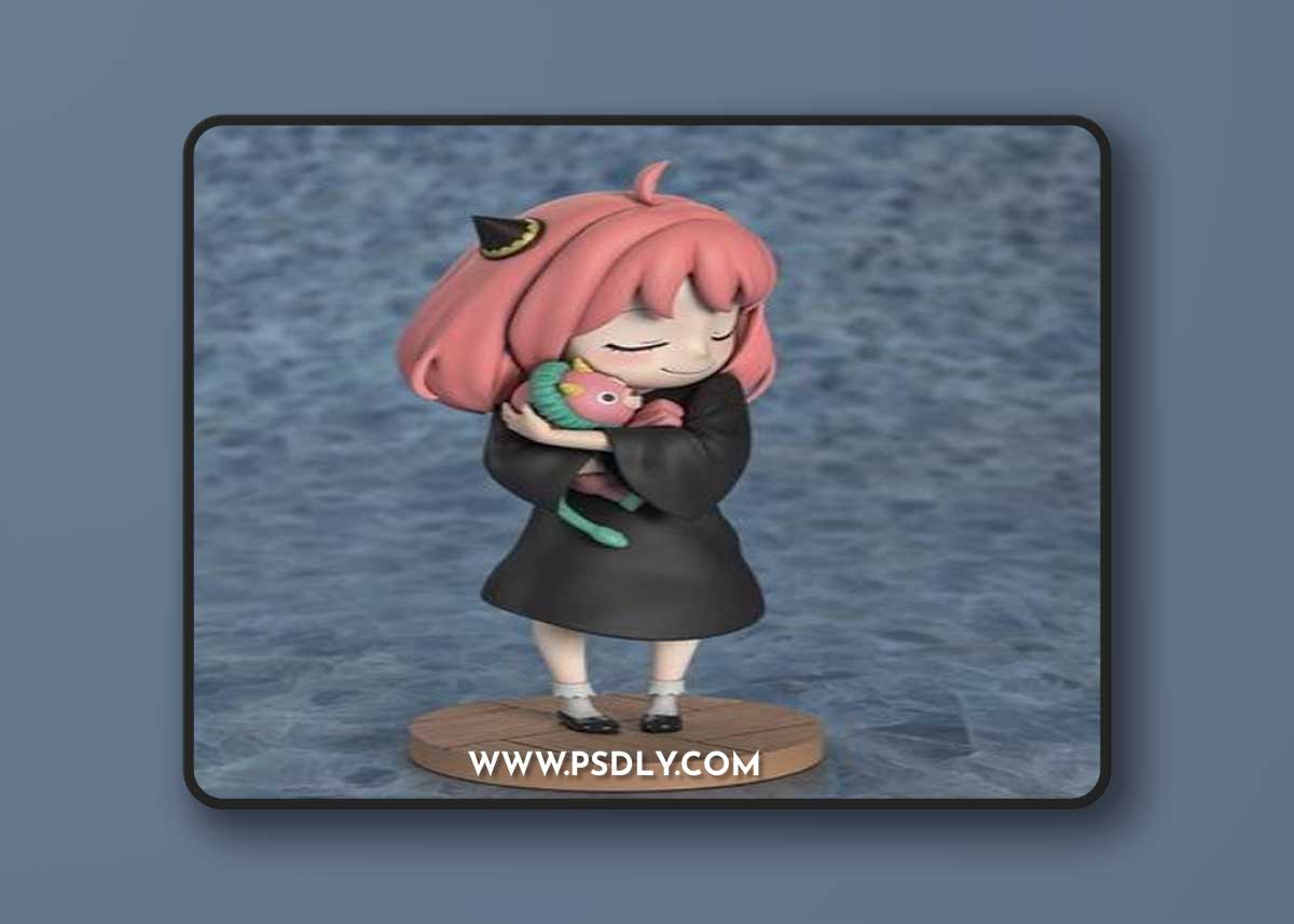 Anya Forger from Spy x Family – 3D Print Model