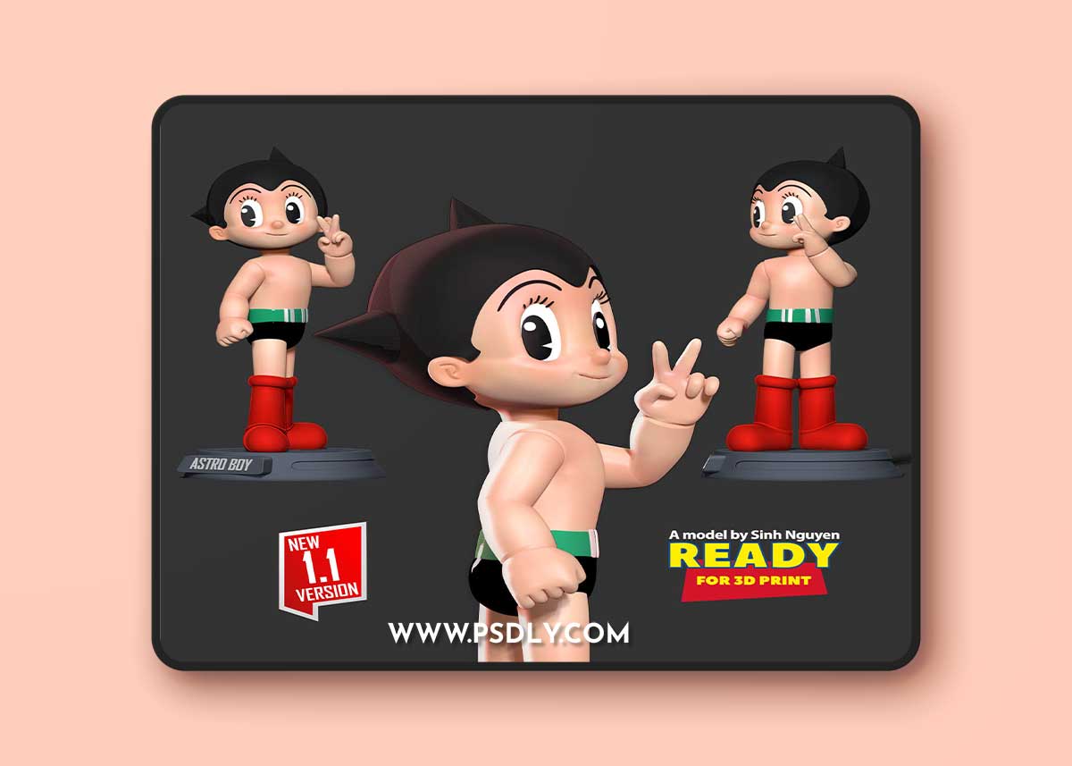 Astro Boy v11 – 3D Print Model