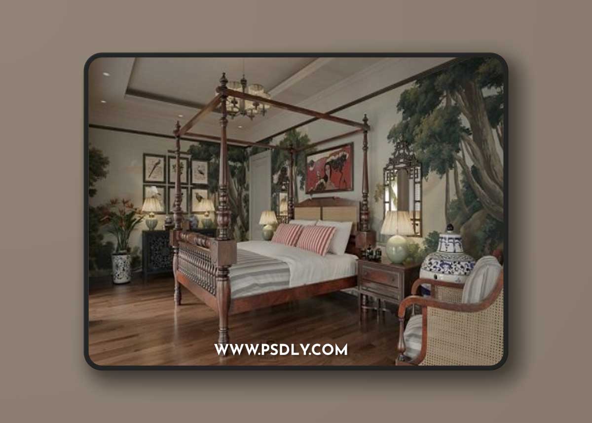 Bedroom Interior by Dang Hieu