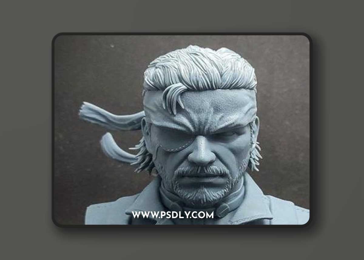 Big Boss Busto – 3D Print Model
